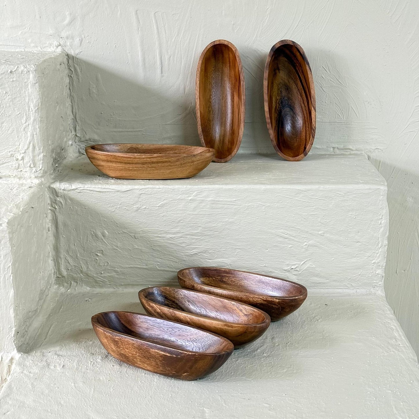 Loya 6 Adet Akasya Çerezlik Veya Sunumluk 23x10x5 cm