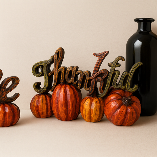 Thankful Dekoratif Kabak Süs