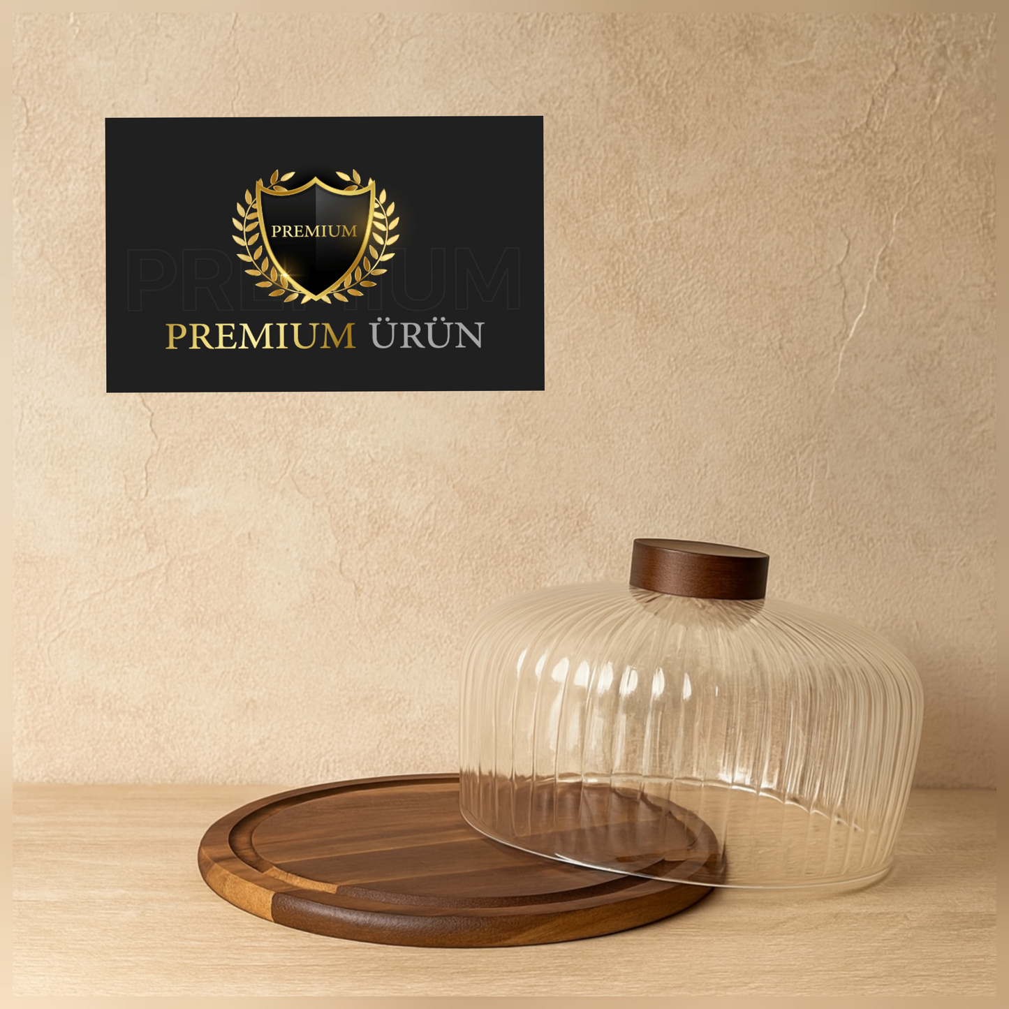 Milay Cam Kek Fanusu 20 cm KOD:249