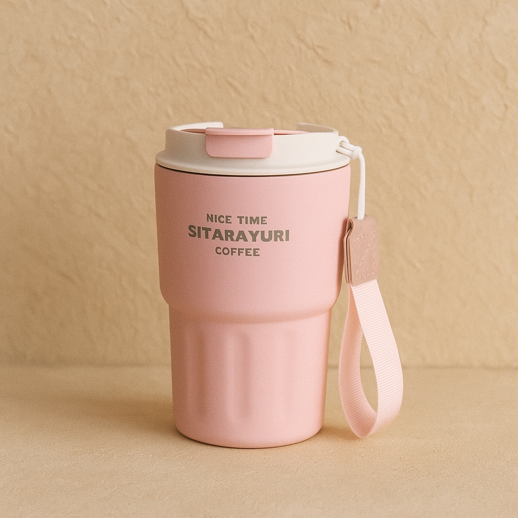 Sitarayuri Termos Bardağı Pembe 360 ml