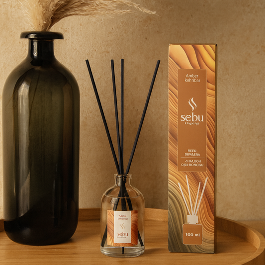 Sebu Çubuklu Ortam Kokusu Amber 100 ml