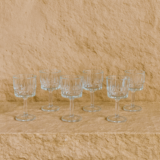 KRD Verda Ayaklı Kahve Yanı Bardağı 6 Kişilik