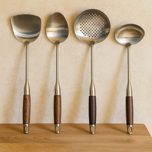 MasterChef 4'Lü Çelik Mutfak Seti (Yüksek Kalite)