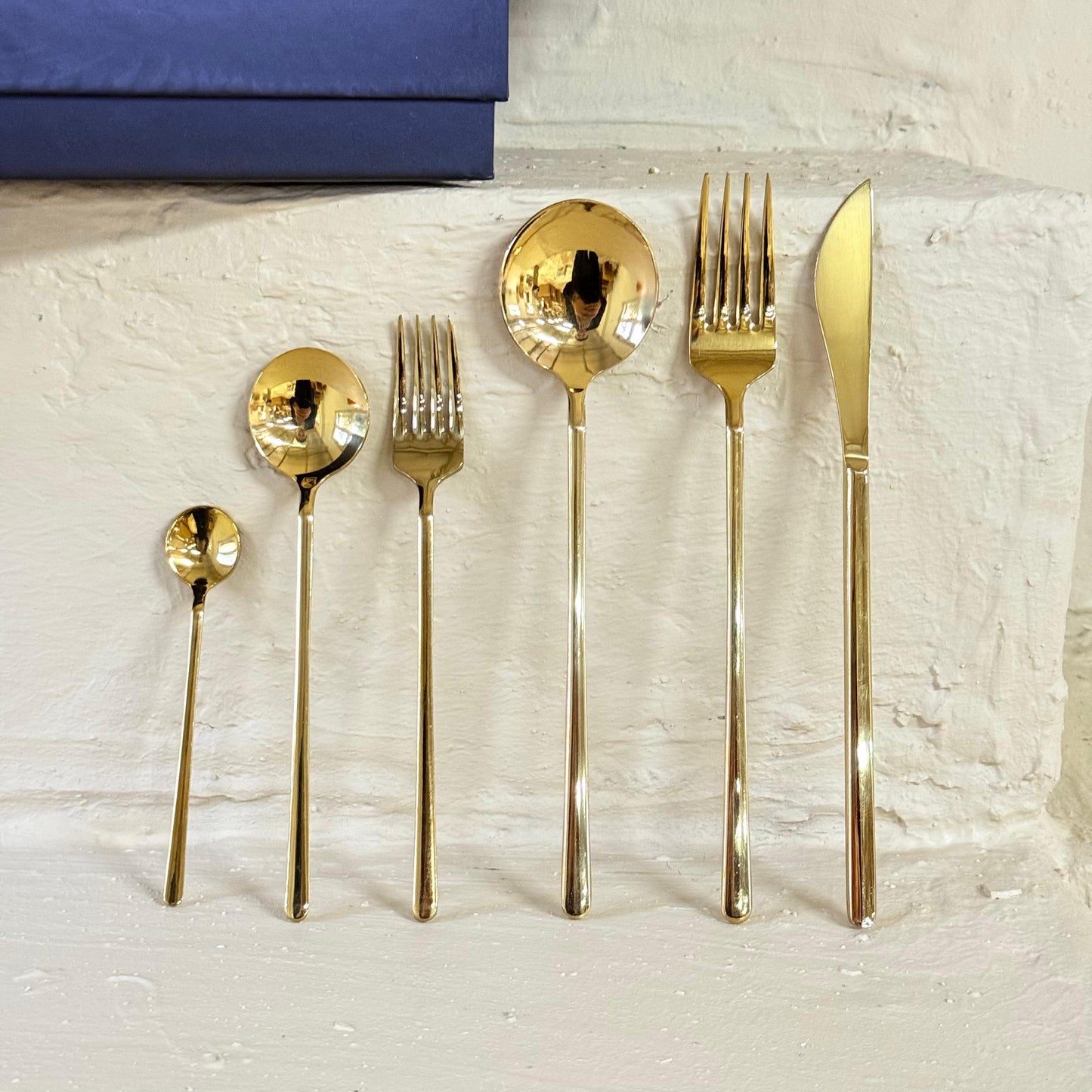 Arow Çubuk Model 72 Parça Ç.K.B Takımı 304 Çelik Yüksek Kalite Süper Fiyat (Gold)