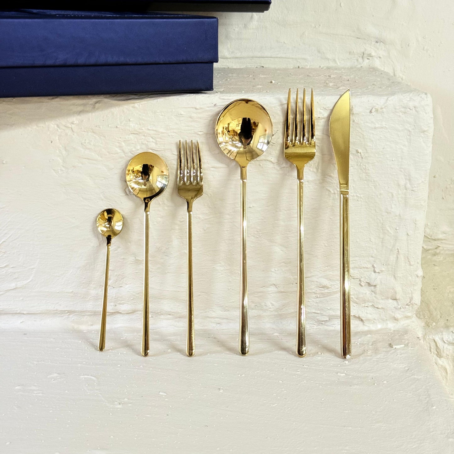 Arow Çubuk Model 72 Parça Ç.K.B Takımı 304 Çelik Yüksek Kalite Süper Fiyat (Gold)