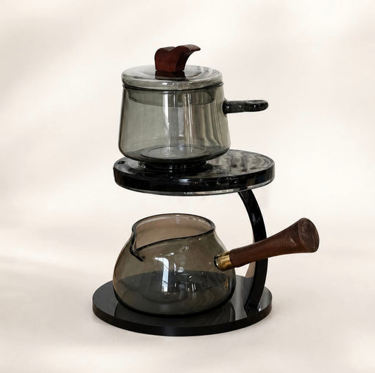 Mitally Lüks Borosilikat Cam Çay Demlik Seti 250 ml KOD:035